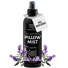 Aromasong Lavender Pillow Spray - All Natural Calming Linen & Bedtime Mist for Deep Sleep - Aromatherapy Botanical Essential Oils for Sleeping - for Relaxing Stress Fragrance Scent