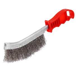 Chazcool Steel Brush, Wire Brushes for Cleaning, Heavy Duty Wire Hand Brush with Polyurethane Handle