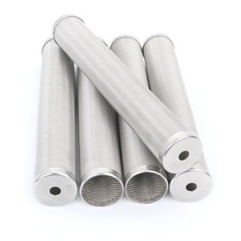 730067(100Mesh) Dual-Layer Paint Sprayer Filter 5 Pack – Inner 30 Mesh + Outer 100 Mesh – Compatible with Titan Impact 440, 740, 1040i, PowrPin 3500, 5500 and More – Heavy-Duty Stainless Steel Mesh