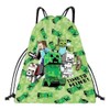 AYNKH Drawstring Bag, Kids Game PE String Backpack Storage Bag