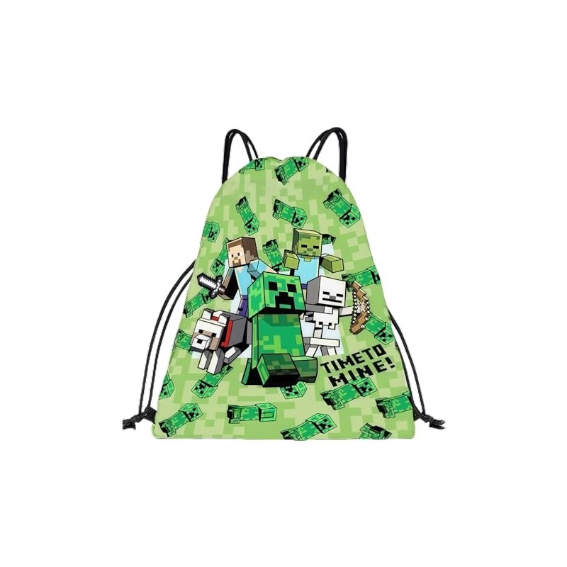 AYNKH Drawstring Bag, Kids Game PE String Backpack Storage Bag
