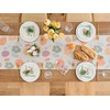 Vorysum Table Runner Modern Easter Spring Table Runner Easter Eggs