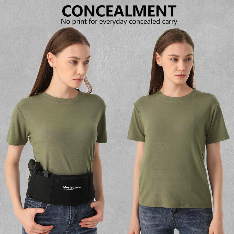 Mostcomtac Belly Band Holster for Men & Women - Gun