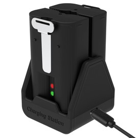 2 Pack 7200mAh Rechargeable Quick Release Battery Pack with Chargeing Station, Works with Ring Doorbell Stick Up Cam Spotlight Cam and Peephole Cam, Long-Lasting Battery Life Easy to Replace