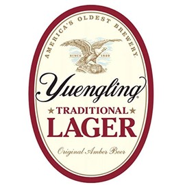 Yuengling Lager Oval Metal Sign