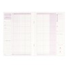 Midori 12391006 Household Account Book, A5, Easy Monthly Pig Pattern