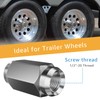 Lusperi Acorn Lug Nuts,1/2"-20 Thread,for Trailer Wheels,1.58" Tall 60 Degree