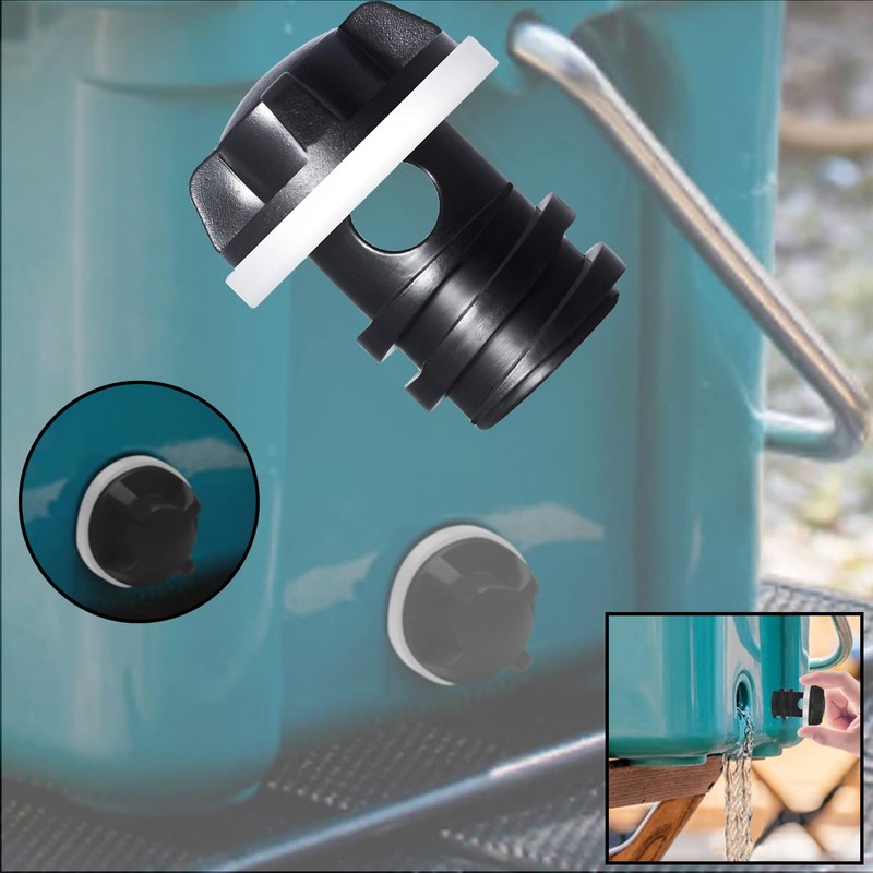 Cooler Drain Plugs Replacement for YETI Cooler, Drain Plug Cooler