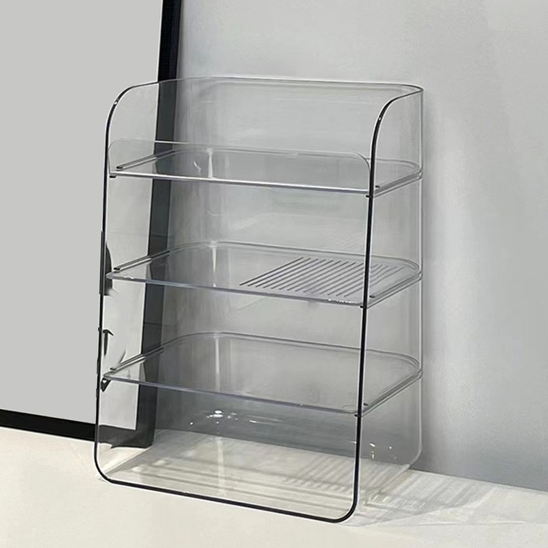 Cosmetic Shelf Light Luxury Multi Layer Makeup Shelf Bathroom Counter