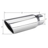 LCGP 3 Inch Inlet Exhaust tip 4" Inch Outlet 12"