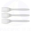 Disposable Plastic Forks and Tea Spoons in Bulk, Medium Weight