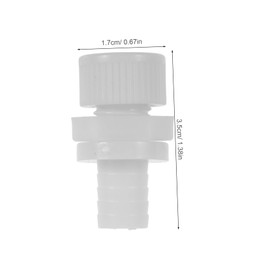 TEHAUX 4pcs Water Dispenser Drain Valve Plug Easy to Disassemble Clean High Temperature Resistant Compatible with Various Appliances Essential Water Nozzle Accessory for Smooth Operation