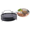 amara-global 4-Piece Pizza Baking Set Pizza Baking Tray Oven Stand