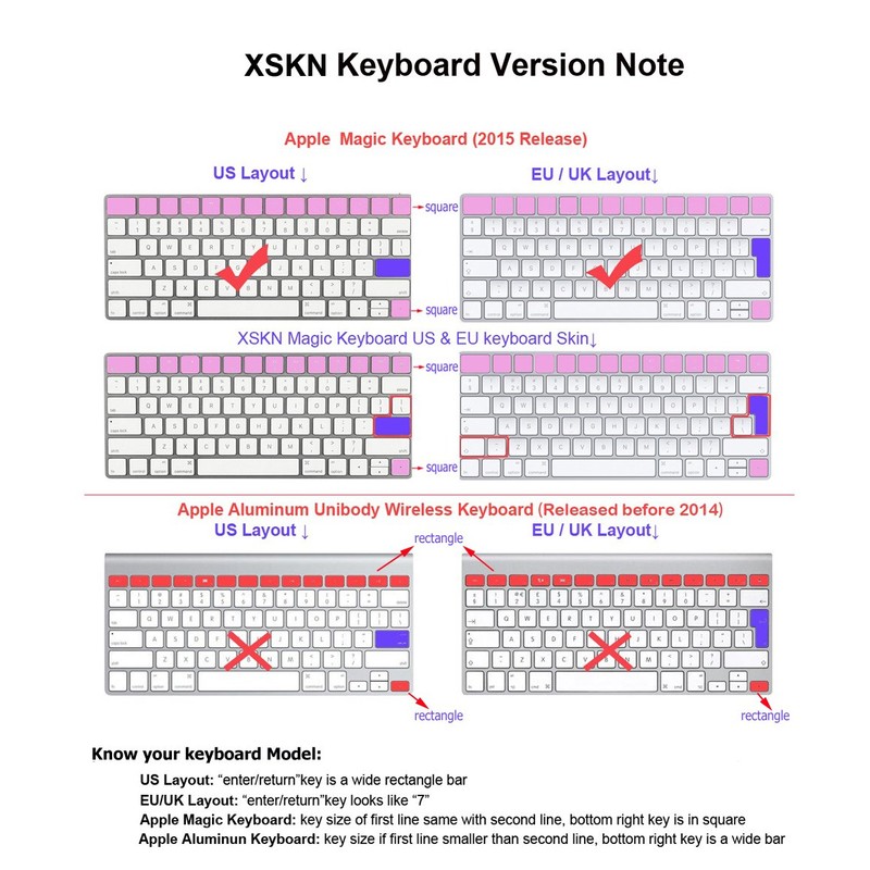 XSKN for Magic Keyboard Shortcut Ableton Live Keyboard Cover, Durable