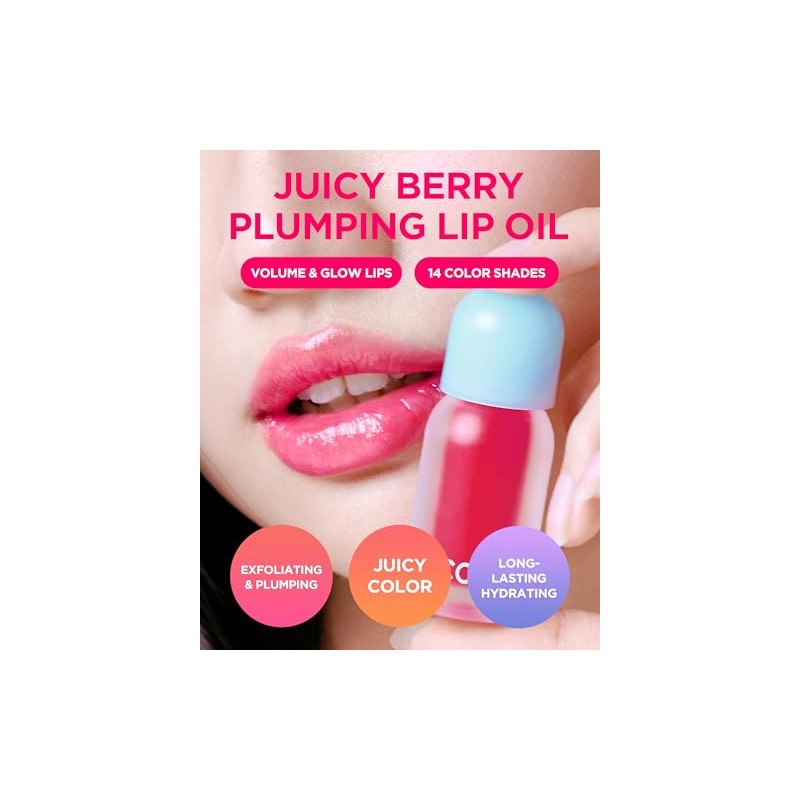 TOCOBO Lip Oil Juicy Berry 03 Black Cherry 4 g