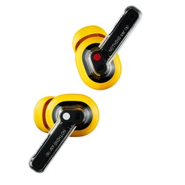 Nothing Ear (a) Wireless Earbuds, 45dB Hybrid Noise Cancelling Earbuds, Hi-Res Audio, Advanced Equaliser, Dual Connect, 6 Mics, 42.5H Playtime Ear Buds Wireless Bluetooth, Yellow
