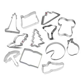 Oregon State Cookie Cutter 12 Piece Set from The Cookie Cutter Shop – Tin Plated Steel Cookie Cutters
