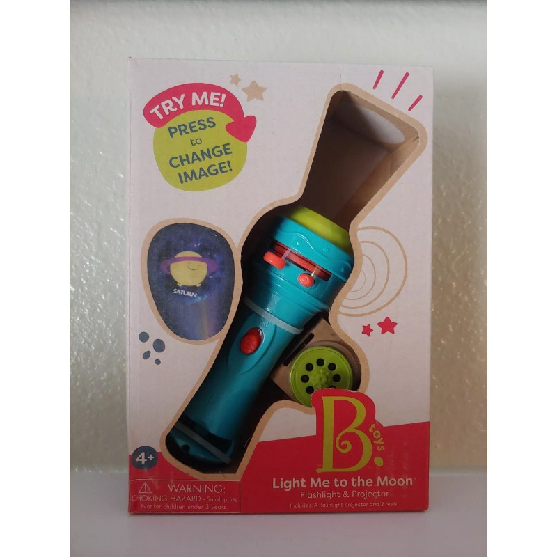 B.Toys Battat B. Toys Projector Flashlight Light Me to the