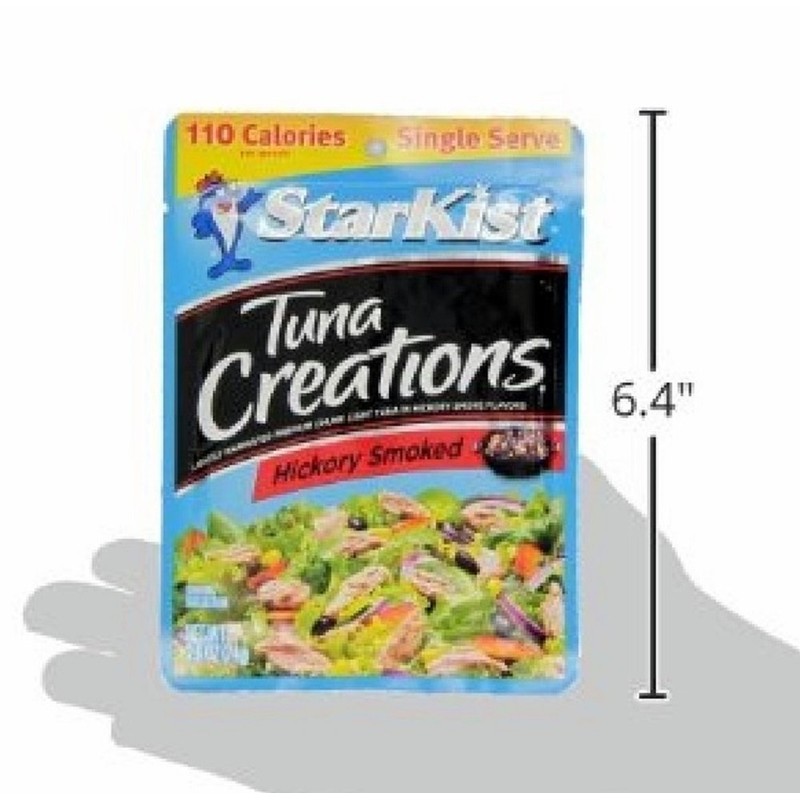 Starkist Tuna Creations, Hickory Smoked, Single Serve 2.6-Ounce Pouch (Pack
