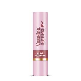 Emily in Paris Vaseline - Blsamo Labial Color Nude (3.0 g), Humectacin hasta por 24 horas, Nude Nouveau                                               