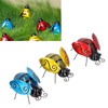 3pcs Solar Bee Lights Cute Innovative Iron Art Solar Powered
