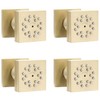2 Functions Brass Shower Body Sprayer Jet in Wall, Rainfall