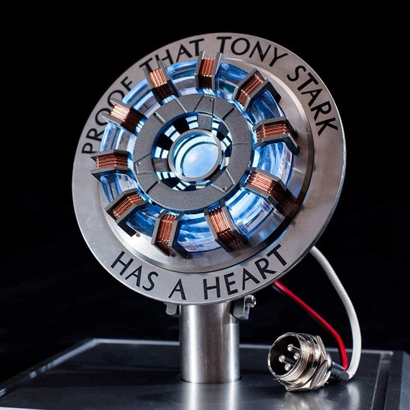Lonyiabbi Lonyiabbi Arc Reactor MK2-1:1 Scale, DIY USB, LED Light,