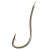 Daiwa Tournament Snelled Worm Hooks 60cm 10pcs., Size 8