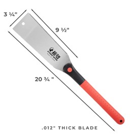 Great Neck Kyoku Setsu Japanese Dovetail Pull Saw, Dovetail Saw, Woodworking Flush Trim Saw Blades And Flush Cut Saw For Woodworking, Japanese Saw, Hand Saw, Woodworking Flush Cut Saw