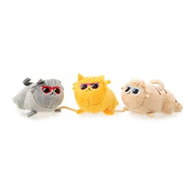 Fuzzyard Crinkle Plush Cat Toy with String and Catnip Inside (Cool Cats)