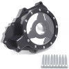 HONGK ALL YEAR Black Clear Left Engine Stator Cover For