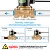 Heschen Brass Solenoid Valve 2W-250-25 Direct Acting 220 VAC PT1