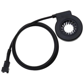 ECSiNG Electric Bicycle Pedal KT-V12L 12 Magnets Sensor PAS Pedal System Waterproof E-Bike Sensor Accessories Black ABS