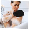 Baluue Bath Exfoliating Glove Comfortable Viscose Body Scrub Mitt for