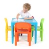 Humble Crew Tot Tutors Plastic Table and 4 Chairs Set