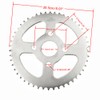 ZTDZZH 50 Tooth Rear Chain Sprocket ID 40mm,for CT200U CT200U-EX