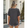 EADINVE Womens Half Sleeve T Shirts Crew Neck Summer Tops
