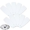 Kittmip 10 Pack Replacement Fan Blades for 42" Ceiling Weatherproof