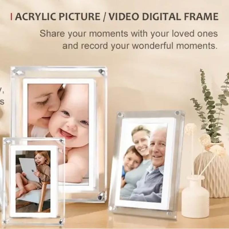 Valentine's Day Acrylic Digital Photo Frame