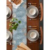 Lsrtoss Blue Turtle Coastal Table Runner 48 Inches Long, Summer