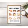 GoGiDesigns Loaves Of Fun Card - Corgi Bday Greeting Card
