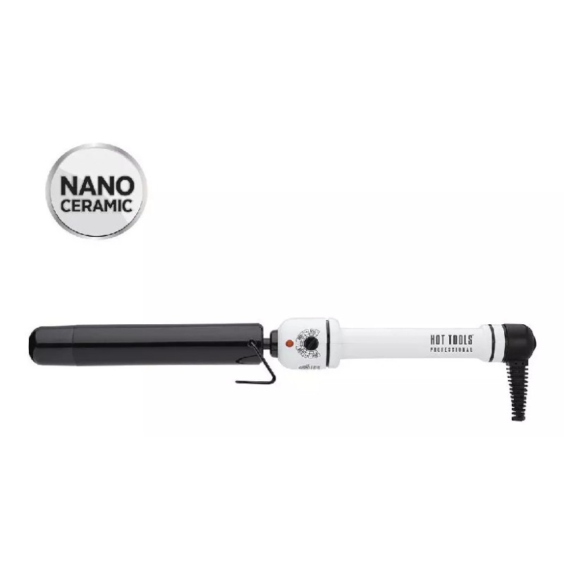 Hot Tools Ferro Hot Tools Profesional Blanco Con Negro 1