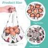 DOPENSPI Egg Collection Basket, Egg Bag with 7 Pockets, Fabric