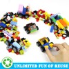 Classic Bricks Wheels and Axles Sets, 400pcs + Car Parts