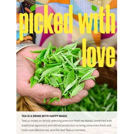 TeeLux Black Tea Bags, Natural Pure Black Tea, Smooth & Full-Bodied Flavor, Caffeinated, 100 Count Tea Bags