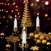 Nuanchu 36 Pcs Christmas Tree Candles for Pyramids 4 x