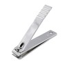 REMOS Finger & Toenail Clippers with Straight Blade Hardened Steel