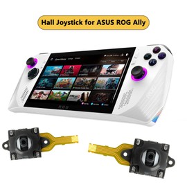 Sedicoca 2 Pack Hall Joystick Replacement for ROG Ally, Hall Joystick Compatible with ASUS ROG Ally Compatible with GPD WIN3 Handheld, Analog Stick Transducer Drift Repair Kit, ROG Ally Accessories