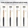 Acrylic Brush for Nails Aokitec 100% Sable Kolinsky Nail Brush