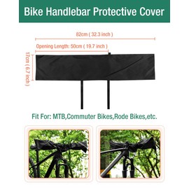 XIUWK 2-Pack Bike Cover for Handlebar